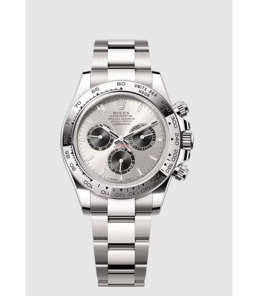 Replica Rolex Oyster Perpetual Cosmograph Daytona 40 mm Oyster, 40 mm, Platinum, Platinum dial, Oyster bracelet, M126509-0003