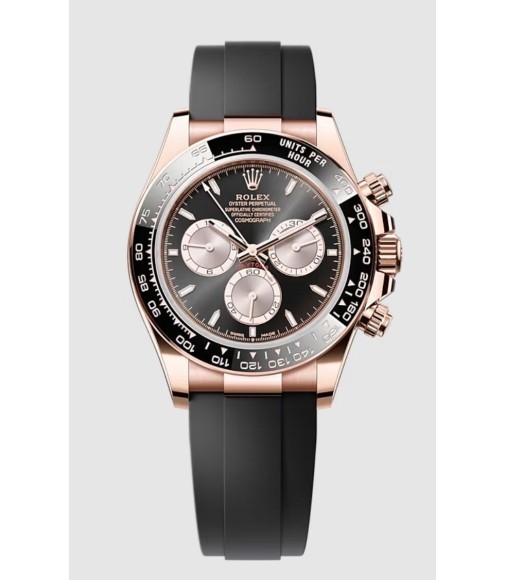 Fake Rolex Oyster Perpetual Cosmograph Daytona 40 mm Oyster, 40 mm, Oystersteel and Everose gold, Chocolate dial, Oyster bracelet, M126515ln-0002