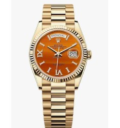 Replica Rolex Day-Date 36mm 18 ct yellow gold m128238-0088