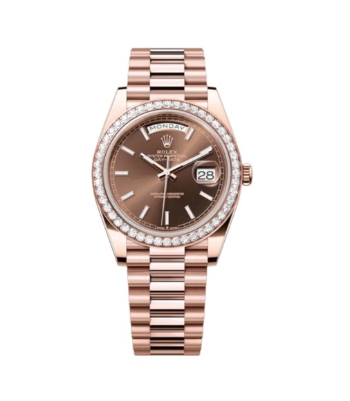 2023 Rolex Day-date 40 Chocolate Dial 18k Everose Gold Watch m228345rbr-0024 Replica