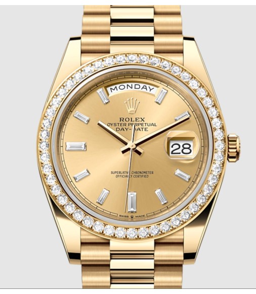 Fake Rolex Day-Date 118348 Two-tone President Bracelet Watch