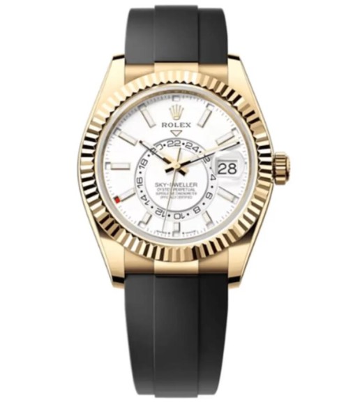 Rolex Sky-Dweller watch 18 kt yellow gold m336238-0003