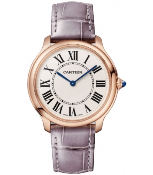 Cartier Ronde Louis Cartier 36 mm Rose Gold Beige Dial WGRN0012