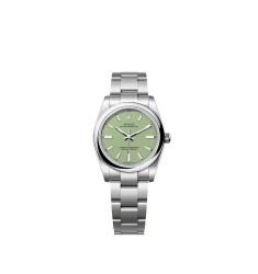 Rolex 124200-0006 Oyster Perpetual 34 Stainless Steel Pistachio Dial Watch