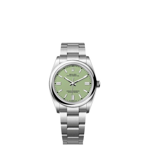 Rolex Oyster Perpetual 36 Stainless Steel / Pistachio 126000-0011