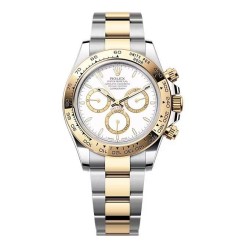 Rolex 126503-0001 Cosmograph Daytona Stainless Steel Yellow Gold White Oyster