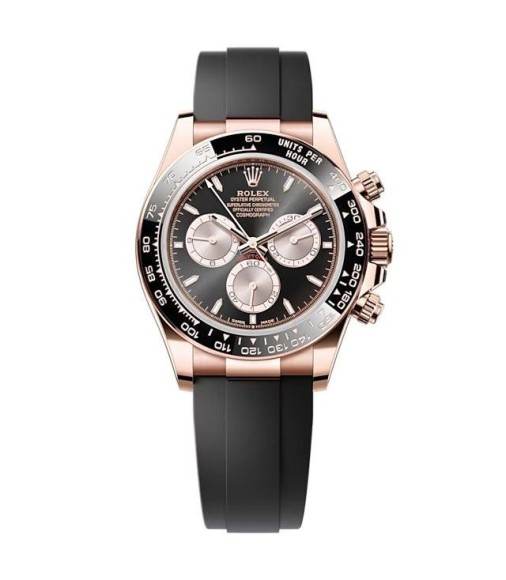 Rolex 126515LN-0002 Cosmograph Daytona Everose - Cerachrom Black Sundust Oysterflex