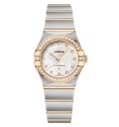 Omega 131.25.25.60.99.002 : Constellation Manhattan 25 Quartz Stainless Steel - Yellow Gold - Diamond / Silver Meteorite Omega 131.25.25.60.99.002 : Constellation Manhattan 25 Quartz Stainless Steel - Yellow Gold - Diamond / Silver Meteorite