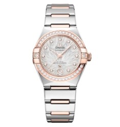 Omega 131.25.29.20.52.003 : Constellation Manhattan 29 Co-Axial Master Chronometer Stainless Steel - Sedna Gold - Diamond / Canopus Supernova / Bracelet Omega 131.25.29.20.52.003 : Constellation Manhattan 29 Co-Axial Master Chronometer Stainless Steel - Sedna Gold - Diamond / Canopus Supernova / Bracelet