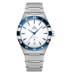 Omega 131.30.41.21.04.001 : Constellation Master Chronometer 41 Stainless Steel - Ceramic /  White