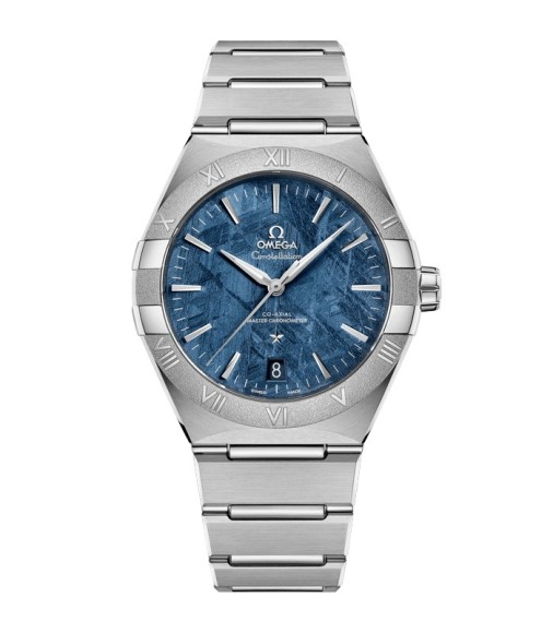 Omega 131.30.41.21.99.003 : Constellation Master Chronometer 41 Stainless Steel / Blue Meteorite