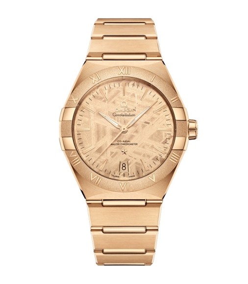 Omega 131.50.41.21.99.001 : Constellation Master Chronometer 41 Moonshine Gold / Champagne Meteorite