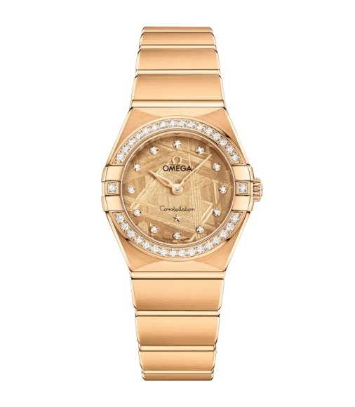 Omega 131.55.25.60.99.003 : Constellation Manhattan 28 Quartz Yellow Gold - Diamond / Moonshine Meteorite Omega 131.55.25.60.99.003 : Constellation Manhattan 28 Quartz Yellow Gold - Diamond / Moonshine Meteorite