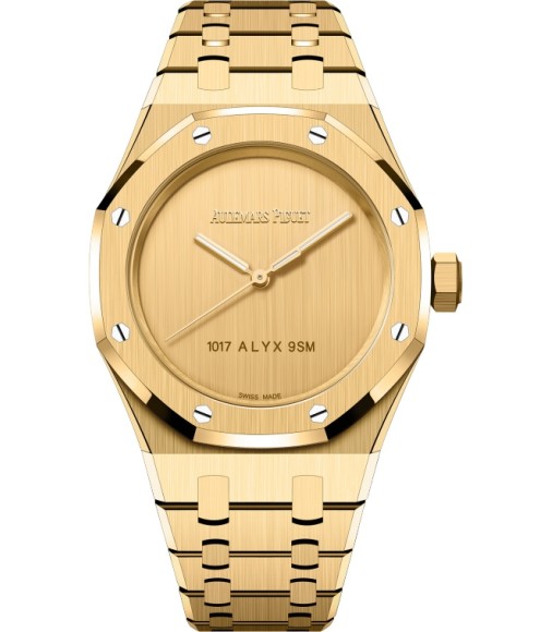 Audemars Piguet Royal Oak Selfwinding 37 1017 ALYX 9SM Yellow Gold Watch