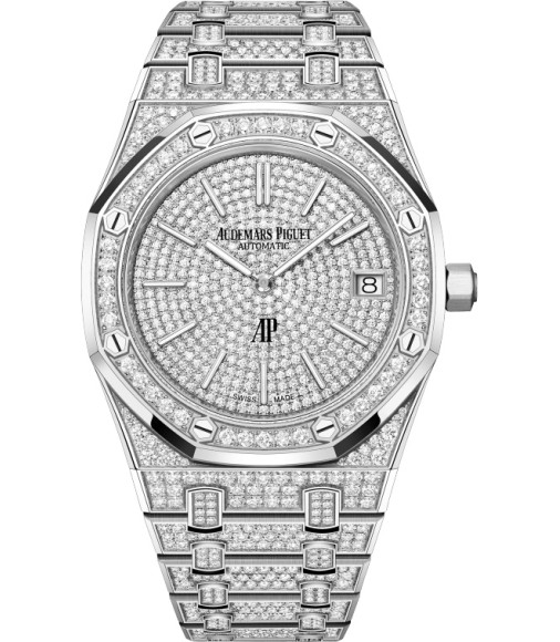 Audemars Piguet Royal Oak 16202BC.ZZ.1241BC.01 - White Gold Diamond Watch