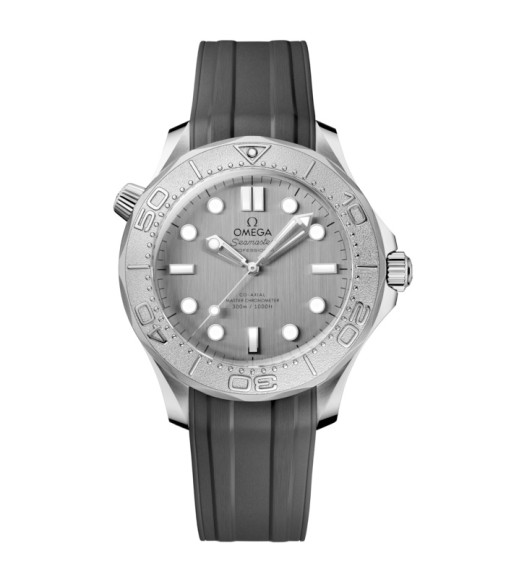 Omega 210.32.42.20.06.002 : Seamaster Diver 300M No-Date Master Co-Axial 42 Stainless Steel - Titanium / Grey / Rubber Omega 210.32.42.20.06.002 : Seamaster Diver 300M No-Date Master Co-Axial 42 Stainless Steel - Titanium / Grey / Rubber