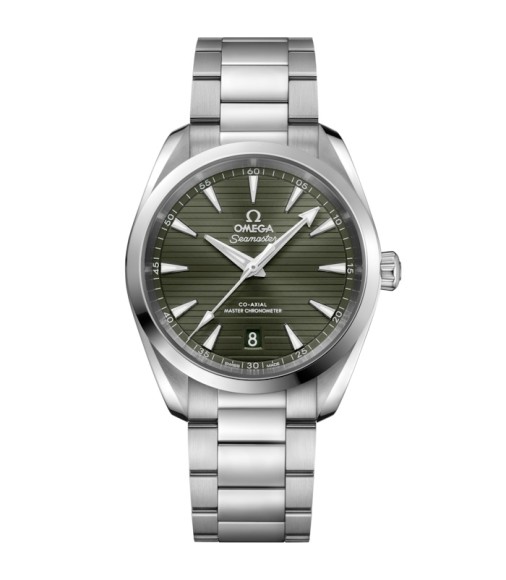 Omega 220.10.38.20.10.003 : Seamaster Aqua Terra 150M Master Chronometer 38 Stainless Steel / Green / Bracelet