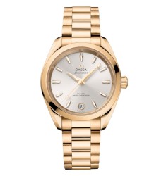 Omega 220.50.34.20.02.001 : Seamaster Aqua Terra 150M Shades Master Chronometer 34 Moonshine Gold / Silver / Bracelet Omega 220.50.34.20.02.001 : Seamaster Aqua Terra 150M Shades Master Chronometer 34 Moonshine Gold / Silver / Bracelet