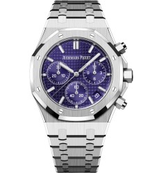 Audemars Piguet Royal Oak Chronograph 41 White Gold Purple