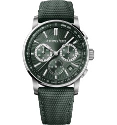 Audemars Piguet 26393ST.OO.A056KB.01 CODE 11.59 Chronograph Green Dial Stainless Steel