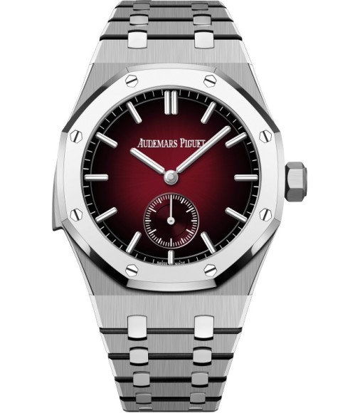 Audemars Piguet Royal Oak Repeater Supersonnerie Titanium - Platinum / Red, 26591IP.OO.1252IP.01, Luxury Watch, Minute Repeater, High-Quality Replica