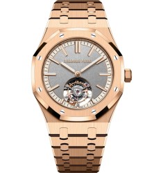 Audemars Piguet Royal Oak Self-Winding Flying Tourbillon Pink Gold Grey