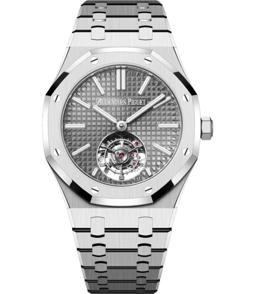 Audemars Piguet 26730ST.OO.1320ST.06 Royal Oak Self-Winding Flying Tourbillon Stainless Steel Grey Watch