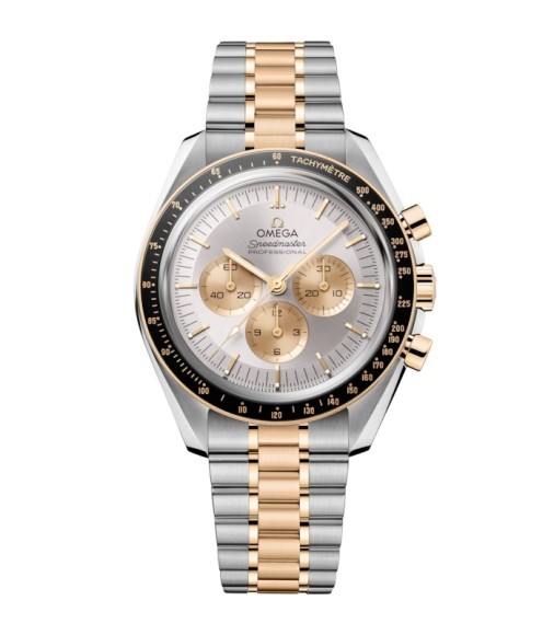 Omega 310.20.42.50.02.001 : Speedmaster Professional Moonwatch 3861 Stainless Steel - Moonshine Gold / Silver