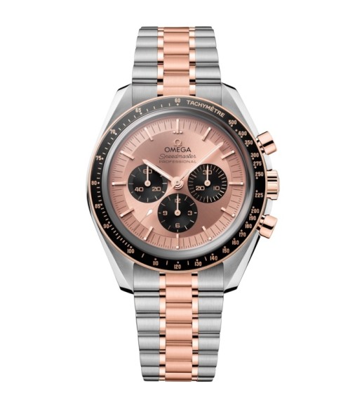 Omega 310.20.42.50.99.001 : Speedmaster Professional Moonwatch 3861 Stainless Steel - Sedna Gold / Pink Omega 310.20.42.50.99.001 : Speedmaster Professional Moonwatch 3861 Stainless Steel - Sedna Gold / Pink