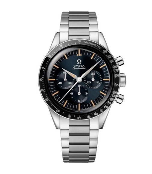 Omega 310.30.40.50.06.001 : Speedmaster First Omega in Space Master Chronometer Stainless Steel / Blue-Grey / Bracelet Omega 310.30.40.50.06.001 : Speedmaster First Omega in Space Master Chronometer Stainless Steel / Blue-Grey / Bracelet