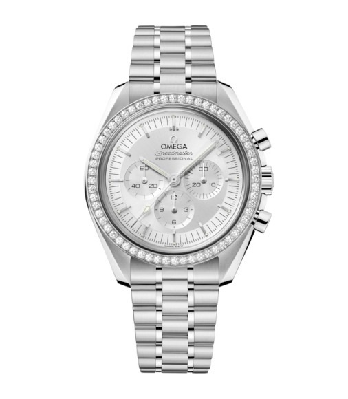 Omega 310.55.42.50.02.001 : Speedmaster Professional Moonwatch 3861 Canopus Gold - Diamond / Silver / Bracelet