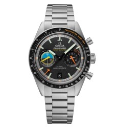 Omega 332.10.41.51.01.002 : Speedmaster Pilot Flight Qualified Stainless Steel / Black Omega 332.10.41.51.01.002 : Speedmaster Pilot Flight Qualified Stainless Steel / Black