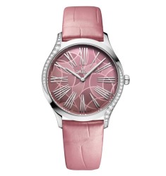 Omega 428.18.36.60.10.001 : De Ville Trésor 36 Stainless Steel / Pink - Lotus / Alligator