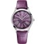 Omega 428.18.36.60.10.003 : De Ville Trésor 36 Stainless Steel / Purple - Peony / Alligator Omega 428.18.36.60.10.003 : De Ville Trésor 36 Stainless Steel / Purple - Peony / Alligator