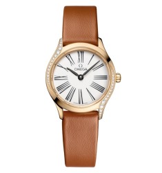 Omega 428.57.26.60.04.004 : Mini Trésor Quartz 26 Moonshine Gold - Diamond / White Enamel Omega 428.57.26.60.04.004 : Mini Trésor Quartz 26 Moonshine Gold - Diamond / White Enamel