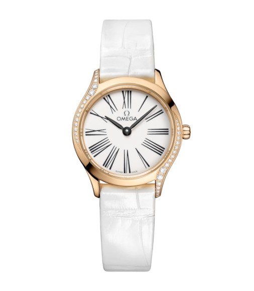 Omega 428.58.26.60.04.001 : Mini Trésor Quartz 26 Moonshine Gold - Diamond / White Enamel Omega 428.58.26.60.04.001 : Mini Trésor Quartz 26 Moonshine Gold - Diamond / White Enamel
