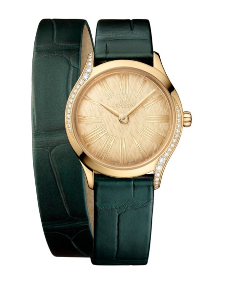 Omega 428.58.26.60.99.002 : Mini Trésor Quartz 26 Moonshine Gold - Diamond / Moonshine Gold / Double Tour Omega 428.58.26.60.99.002 : Mini Trésor Quartz 26 Moonshine Gold - Diamond / Moonshine Gold / Double Tour