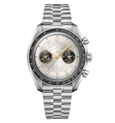 Omega 522.30.43.51.02.001 : Speedmaster Chronoscope Master Chronometer Olympic Games Paris 2024 Stainless Steel / Silver / Bracelet