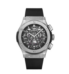 Hublot 525.NX.0170.RX : Classic Fusion 45 Aerofusion Chronograph Titanium / Black / Rubber