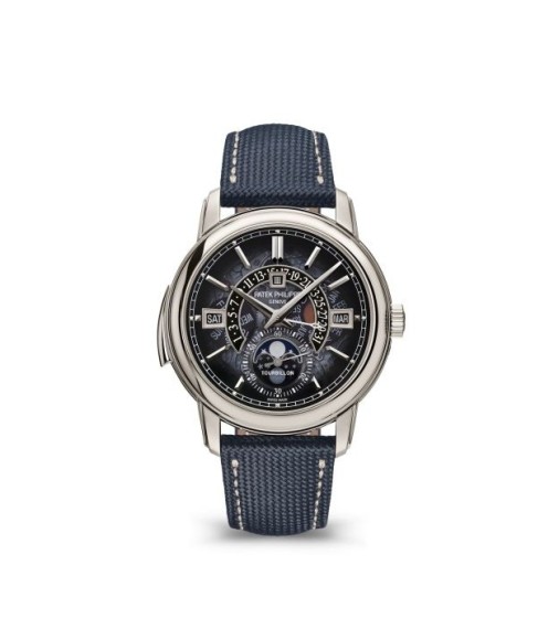 Patek Philippe 5316/50P-001 Tourbillon Minute Repeater Perpetual Calendar Platinum Blue Sapphire