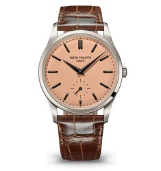 Patek Philippe 6196P-001 Calatrava Platinum Rose Dial 2025