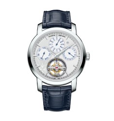 Vacheron Constantin 6300T/000P-H056 : Traditionnelle Tourbillon Perpetual Calendar Platinum / Silver