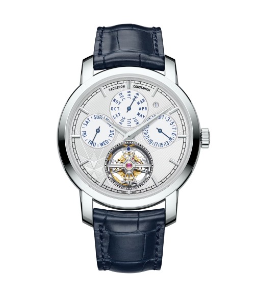Vacheron Constantin 6300T/000P-H056 : Traditionnelle Tourbillon Perpetual Calendar Platinum / Silver