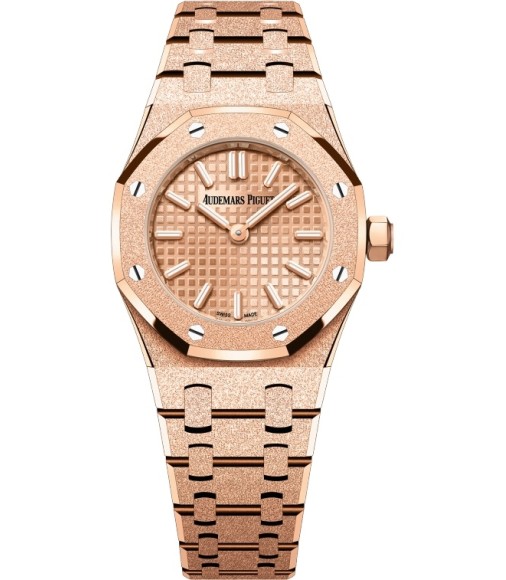 Audemars Piguet Royal Oak Mini Quartz Frosted Pink Gold / Silver, Luxury Watch, High Quality, AAA Replica, Cheap Sale, China