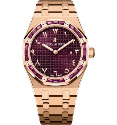 Audemars Piguet Royal Oak 67656OR.GR.1261OR.01 Pink Gold Garnets Purple Eastern Arabic
