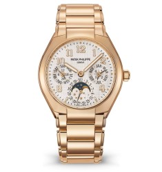 Patek Philippe 7340/1R-001 Twenty-4 Perpetual Calendar Rose Gold Silver