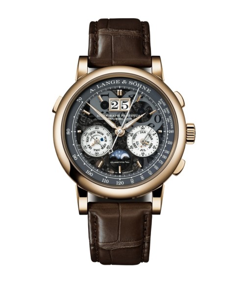 A. Lange& Söhne 740.055FE : Datograph Perpetual Tourbillon Honeygold / Lumen