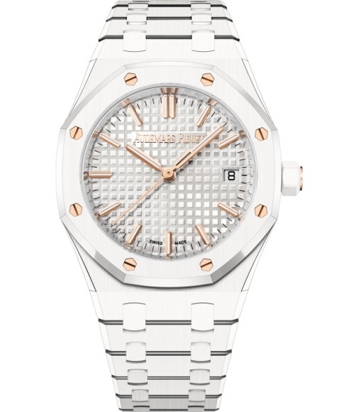 Audemars Piguet Royal Oak 77350CB.OO.1266CB.01 White Ceramic Watch