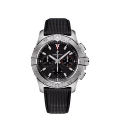 Breitling AB0146101B1X1 : Avenger B01 Chronograph 42 Stainless Steel / Black / Strap