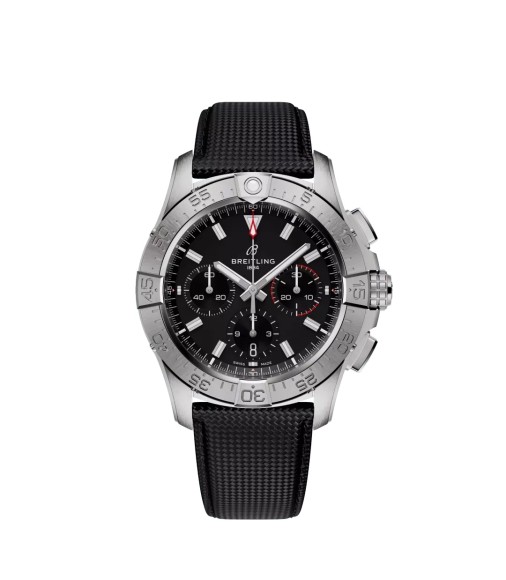 Breitling AB0146101B1X1 : Avenger B01 Chronograph 42 Stainless Steel / Black / Strap